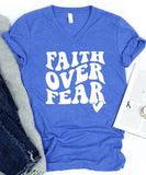 Faith Over Fear V-Neck