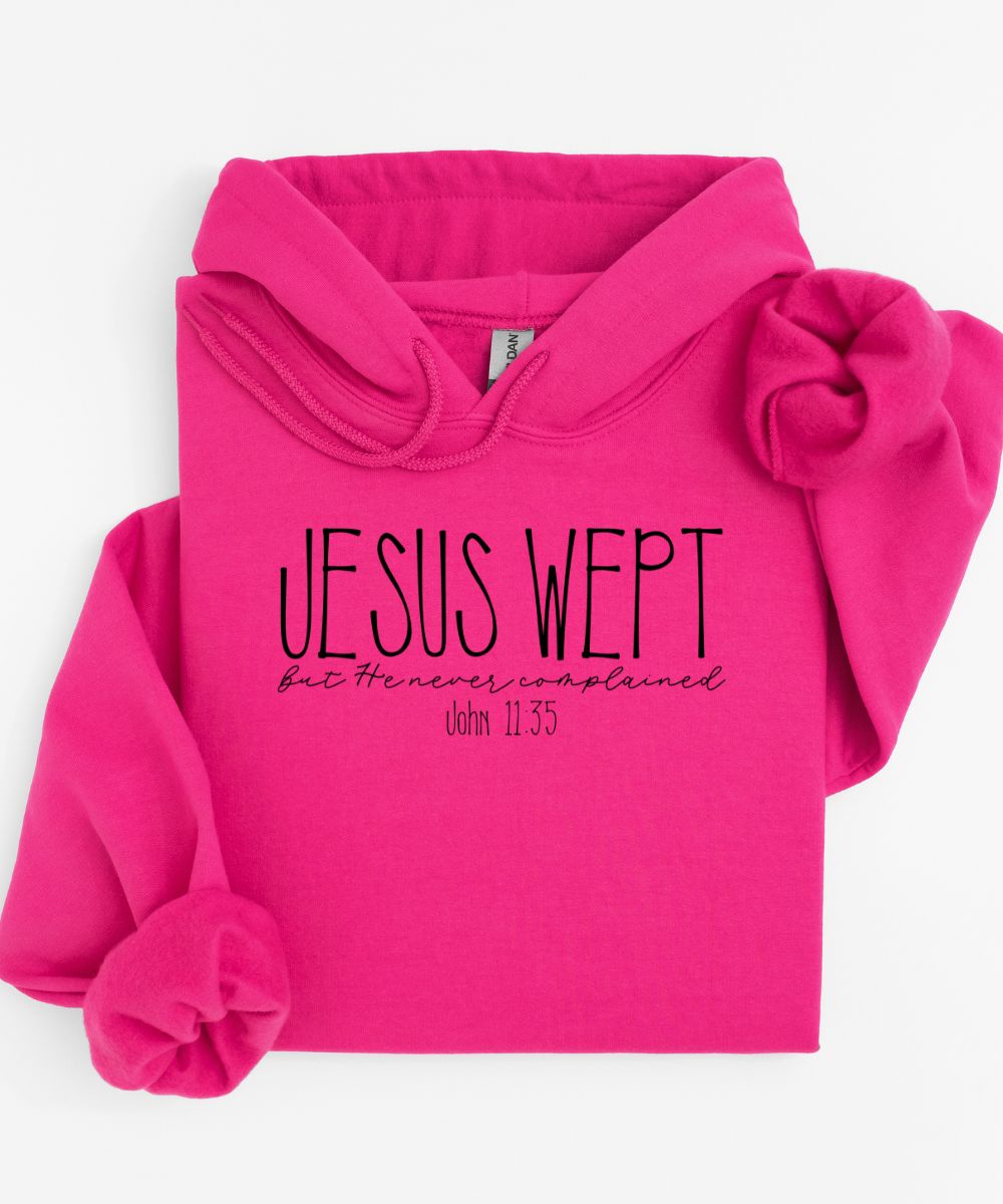 Jesus Wept Hoodie