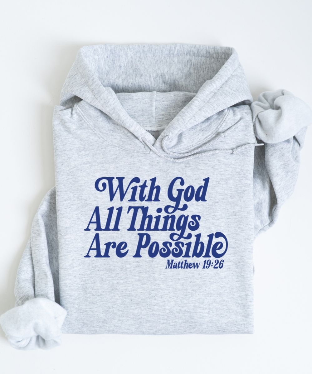 With God Hoodie