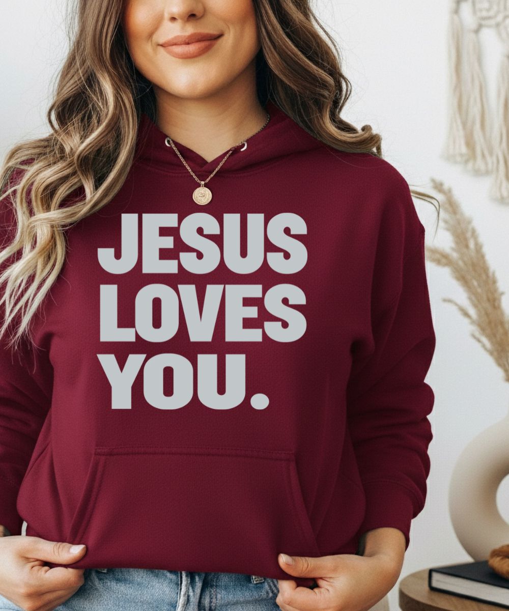Jesus Loves You Hoodie
