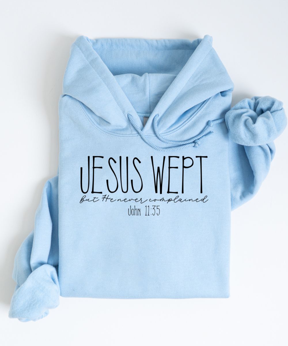Jesus Wept Hoodie