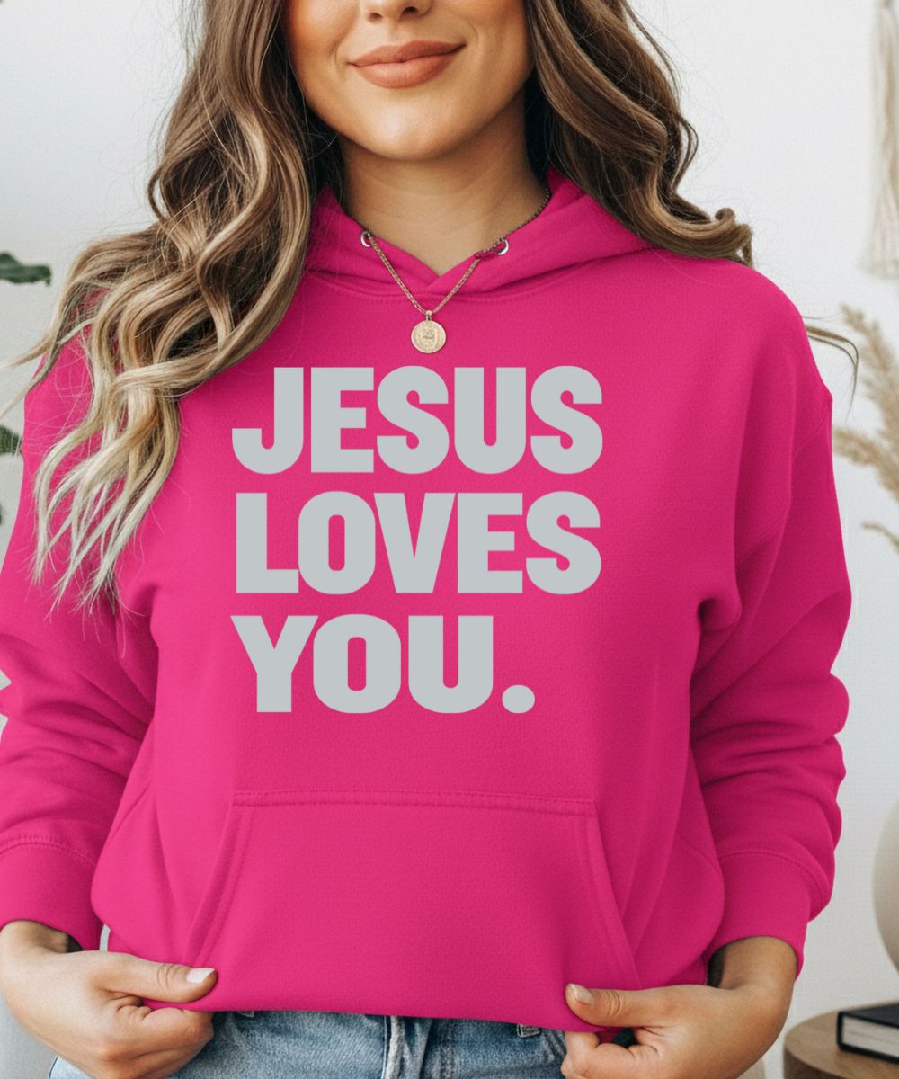 Jesus Loves You Hoodie