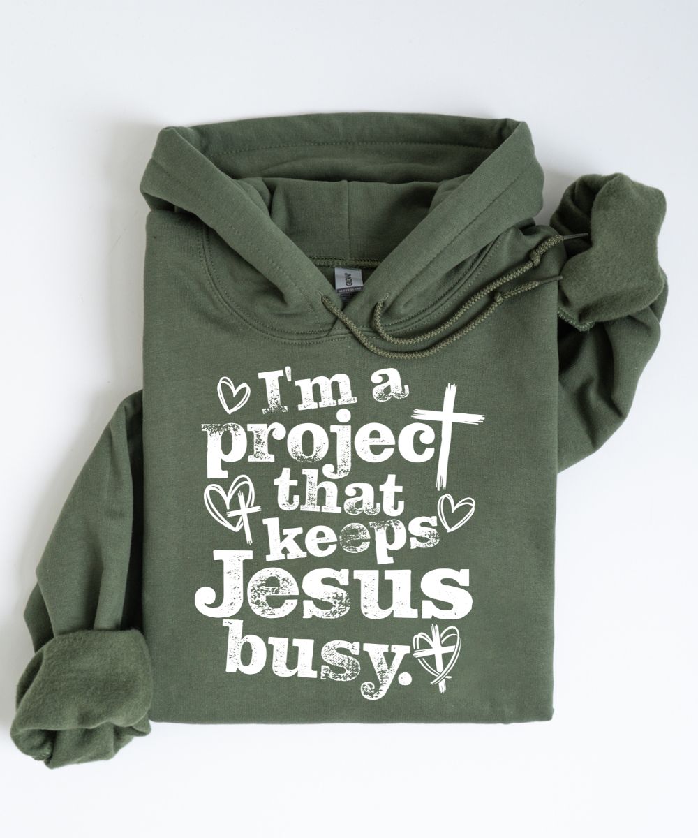 A Project Hoodie (Distressed Design)