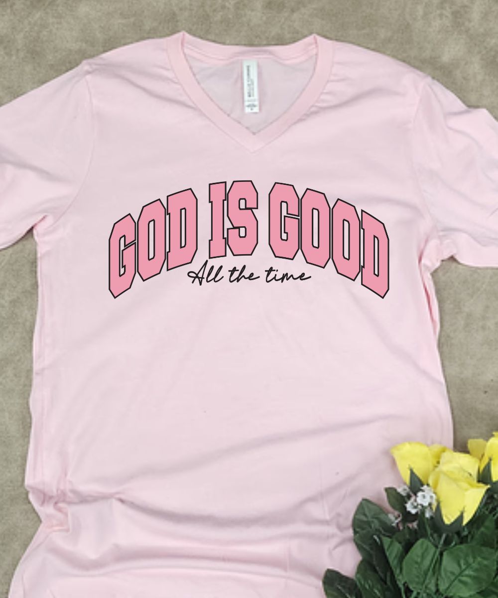 God Is Good V-Neck