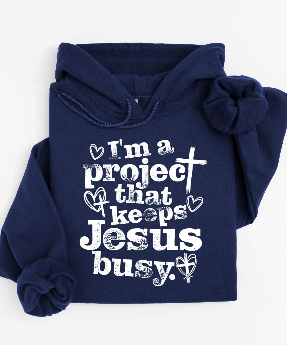 A Project Hoodie (Distressed Design)