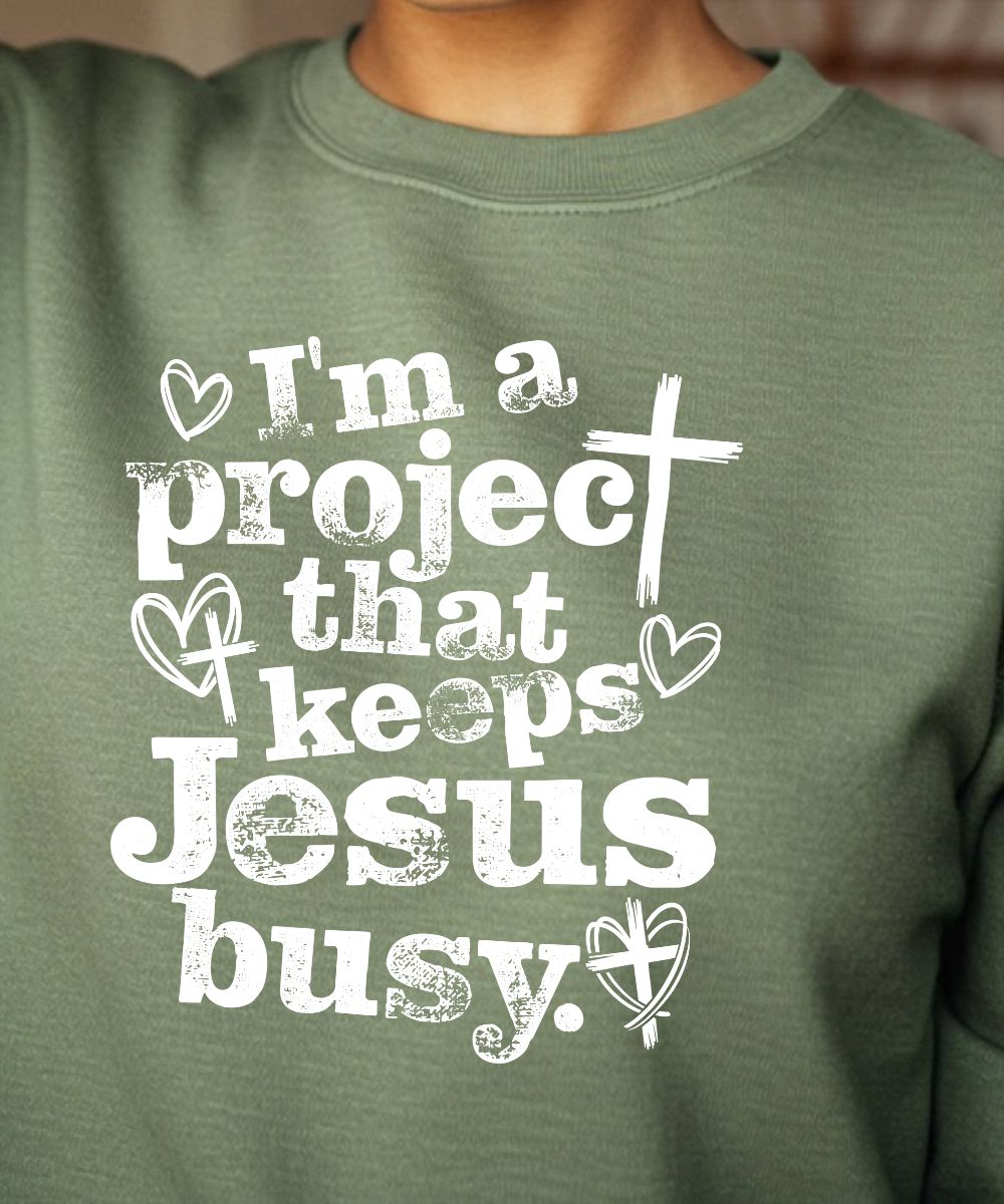 A Project Sweatshirt (Distressed Design)