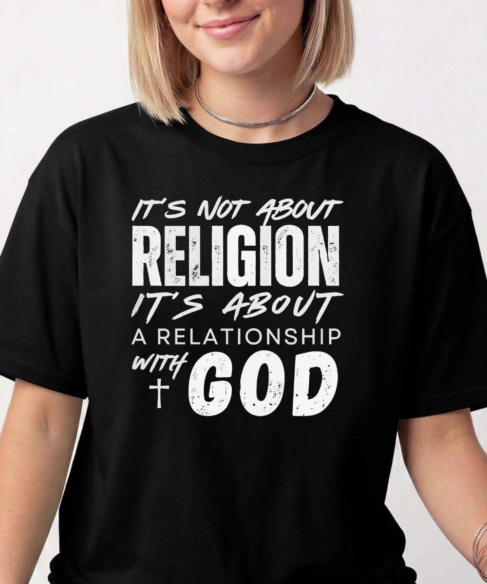 It's Not About Religion ( Distressed Design)