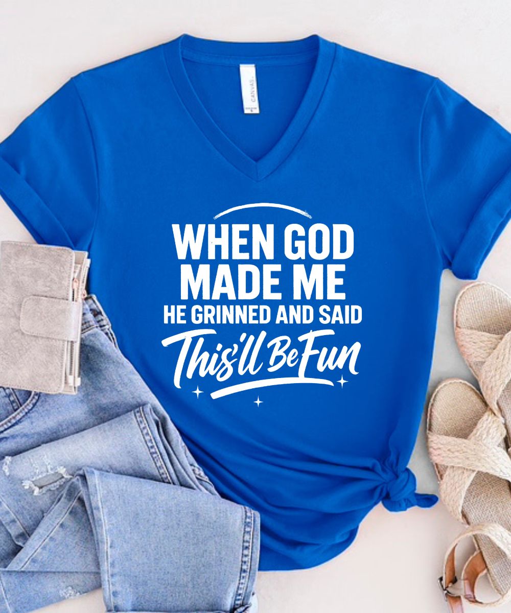 This'll Be Fun V-Neck