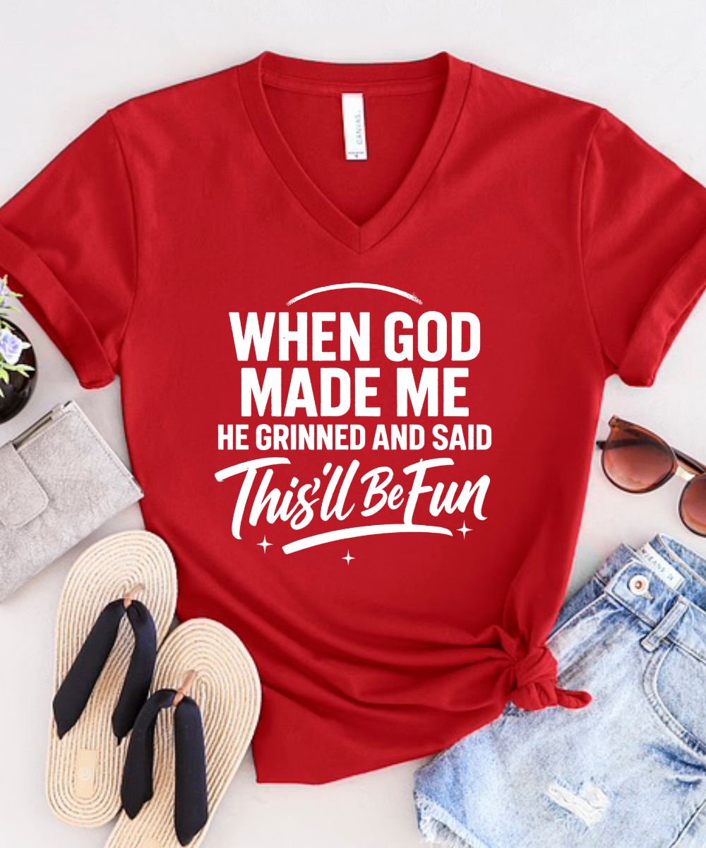 This'll Be Fun V-Neck