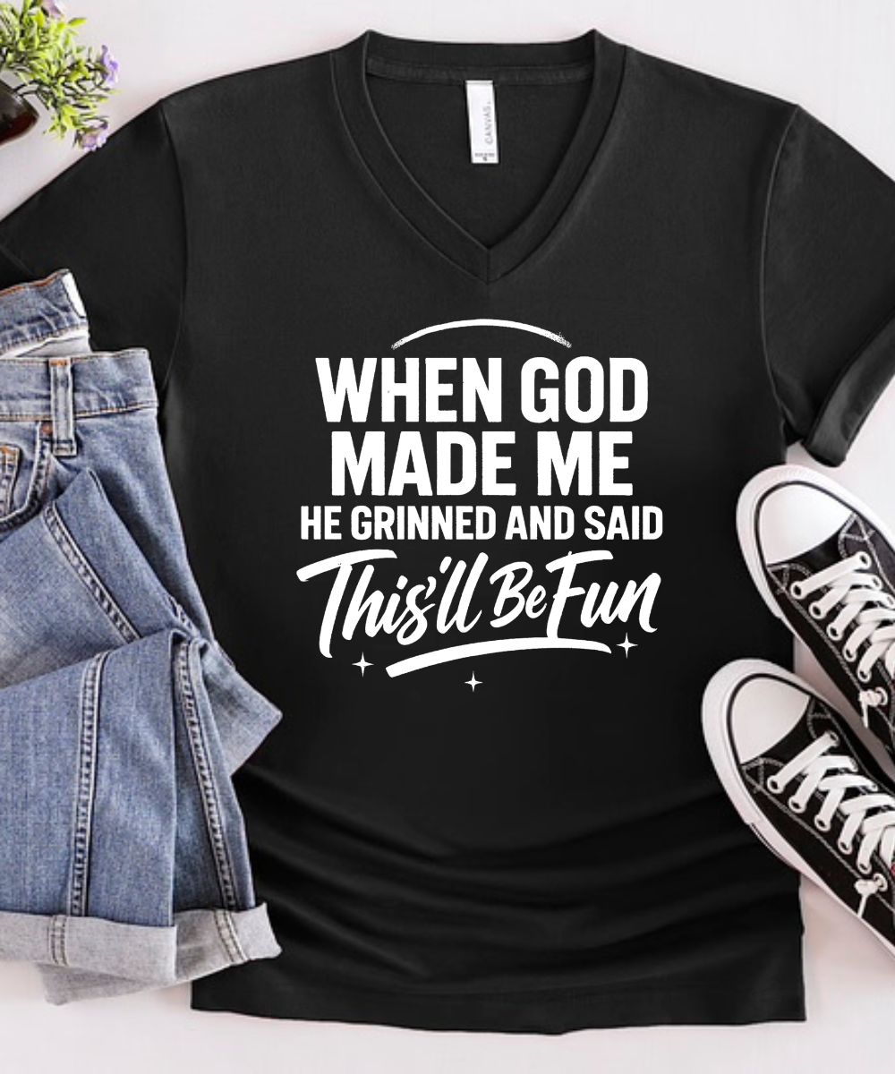 This'll Be Fun V-Neck