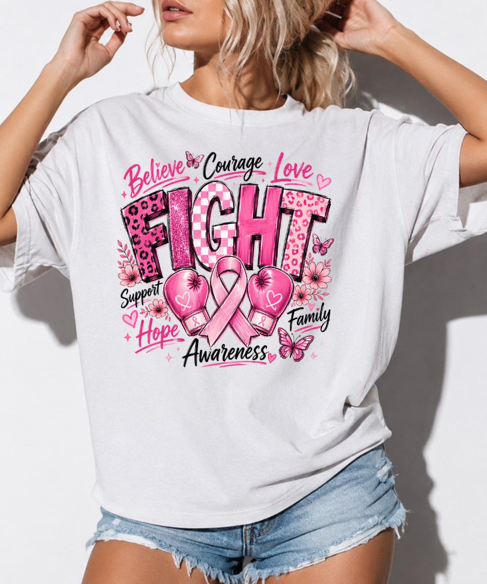Believe. Courage. Love. Fight.