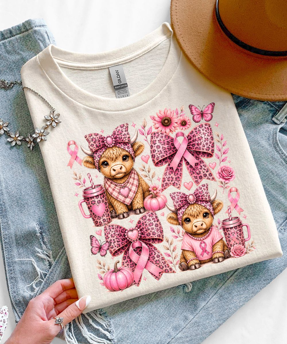 Highland Cow Breast Cancer