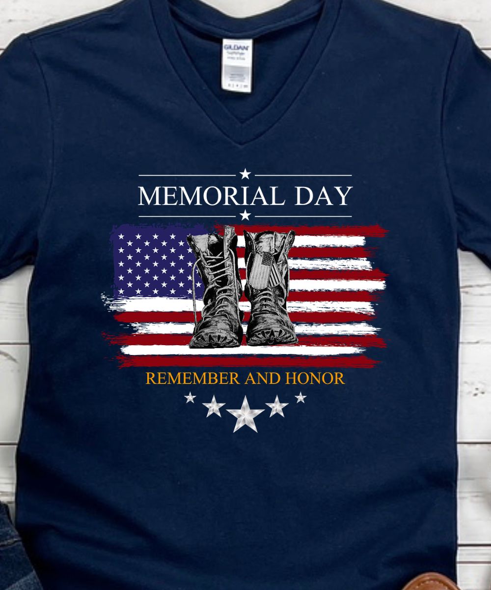 Memorial Day V-Neck
