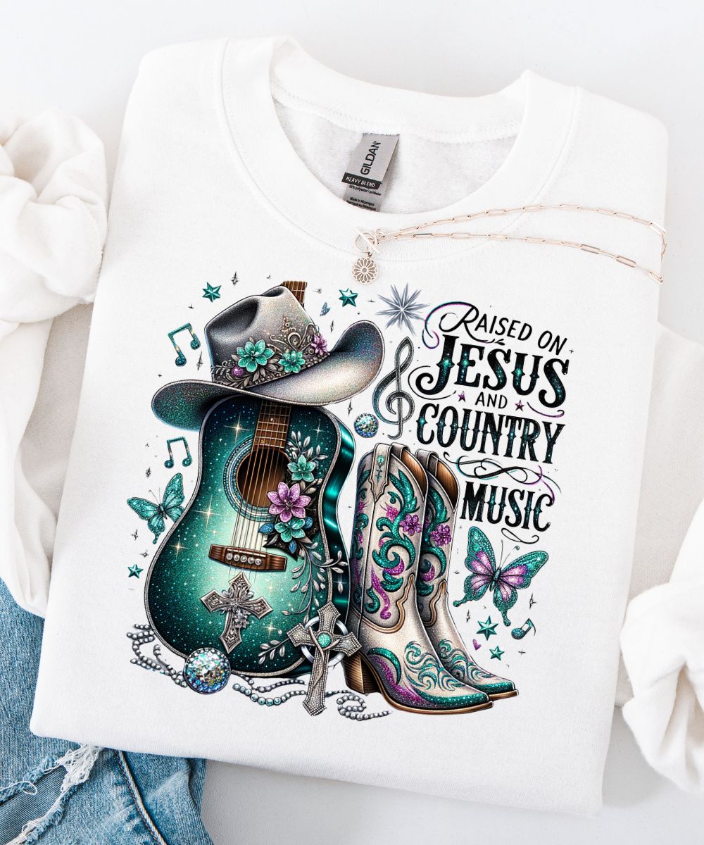 Jesus & Country Music Sweatshirt