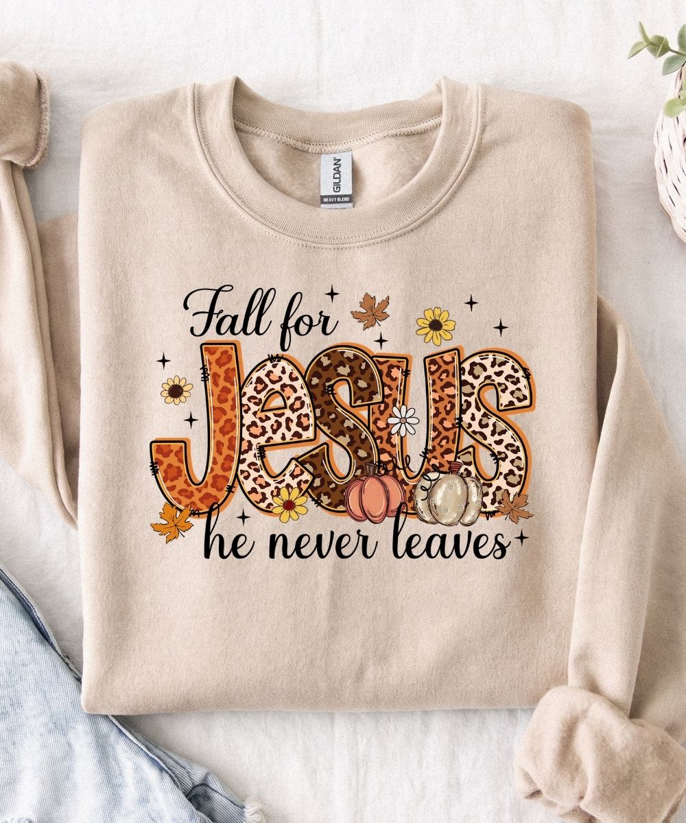 Fall For Jesus Sweatshirt