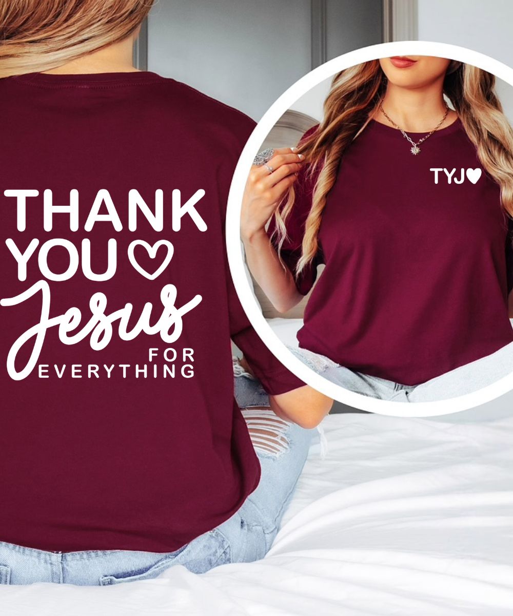 Thank You Jesus (Front & Back)