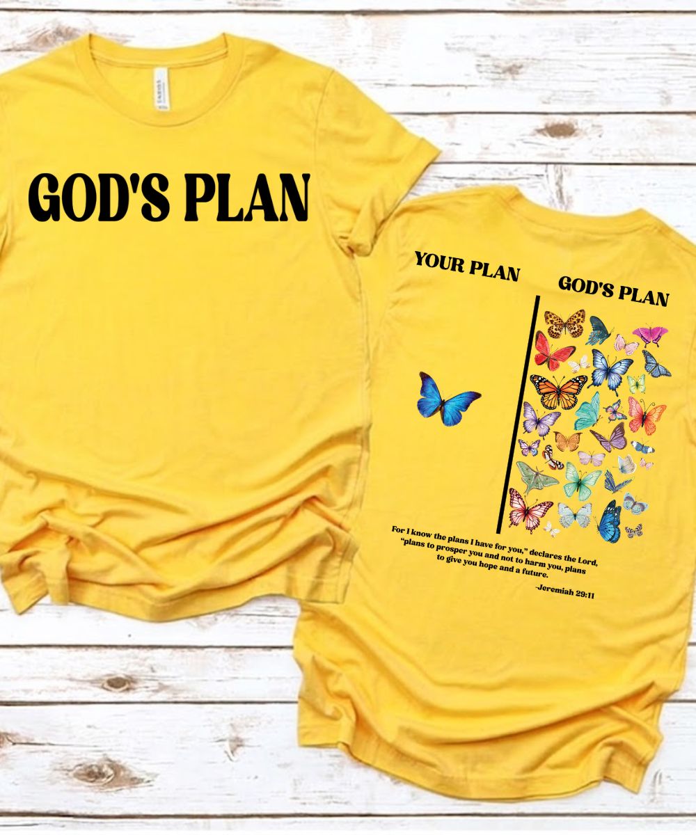 Your Plan vs God's Plan (Front & Back)