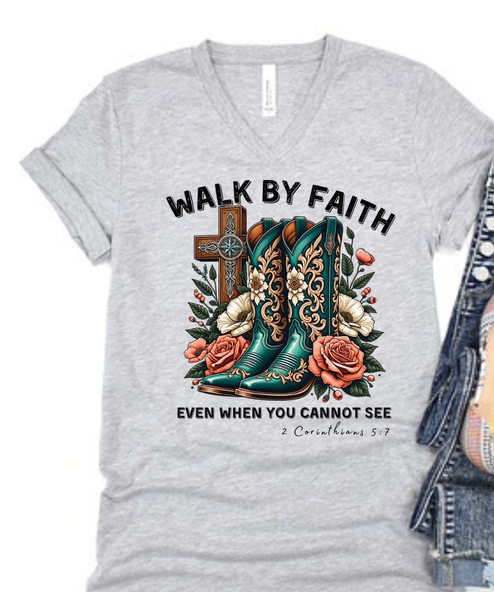 Even When You Cannot See V-Neck