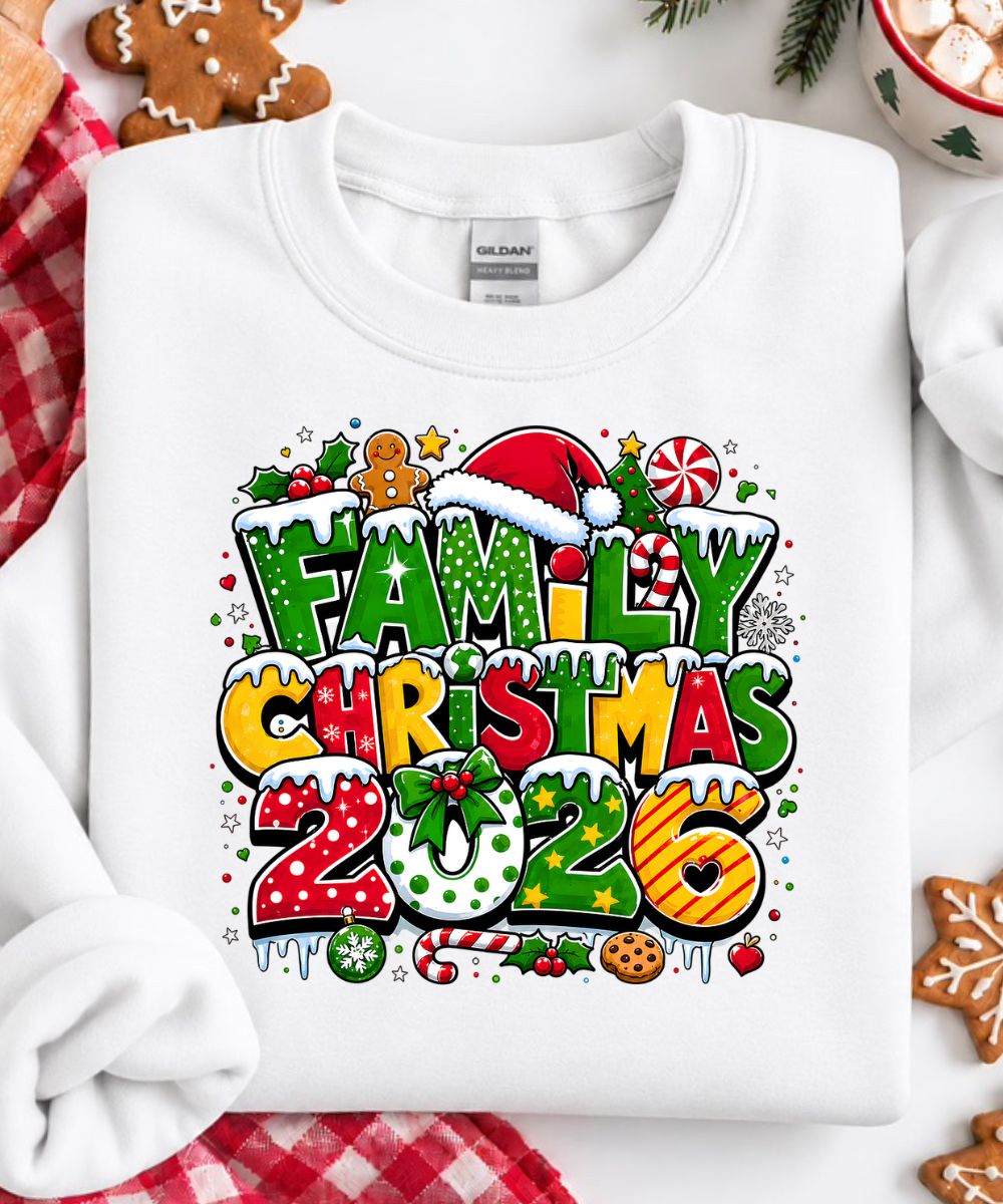 2026 Family Christmas Sweatshirt
