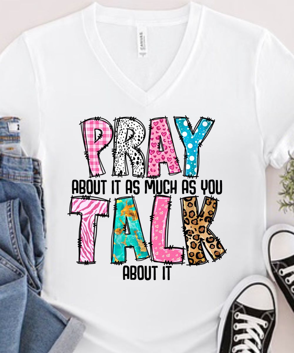 Talk About It V-Neck