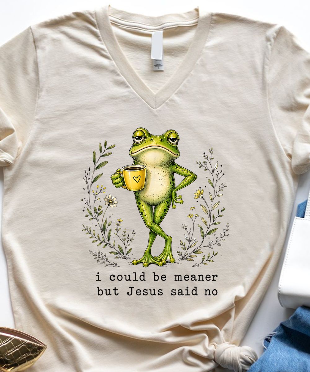 Jesus Said No V-Neck
