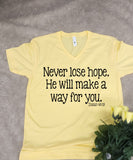 Never Lose Hope