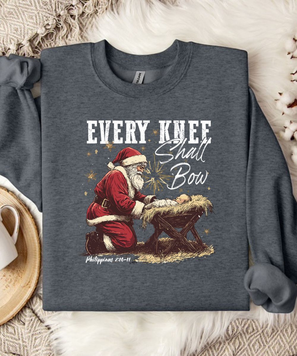 Every Knee Shall Bow Sweatshirt