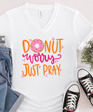 Donut Worry V-Neck