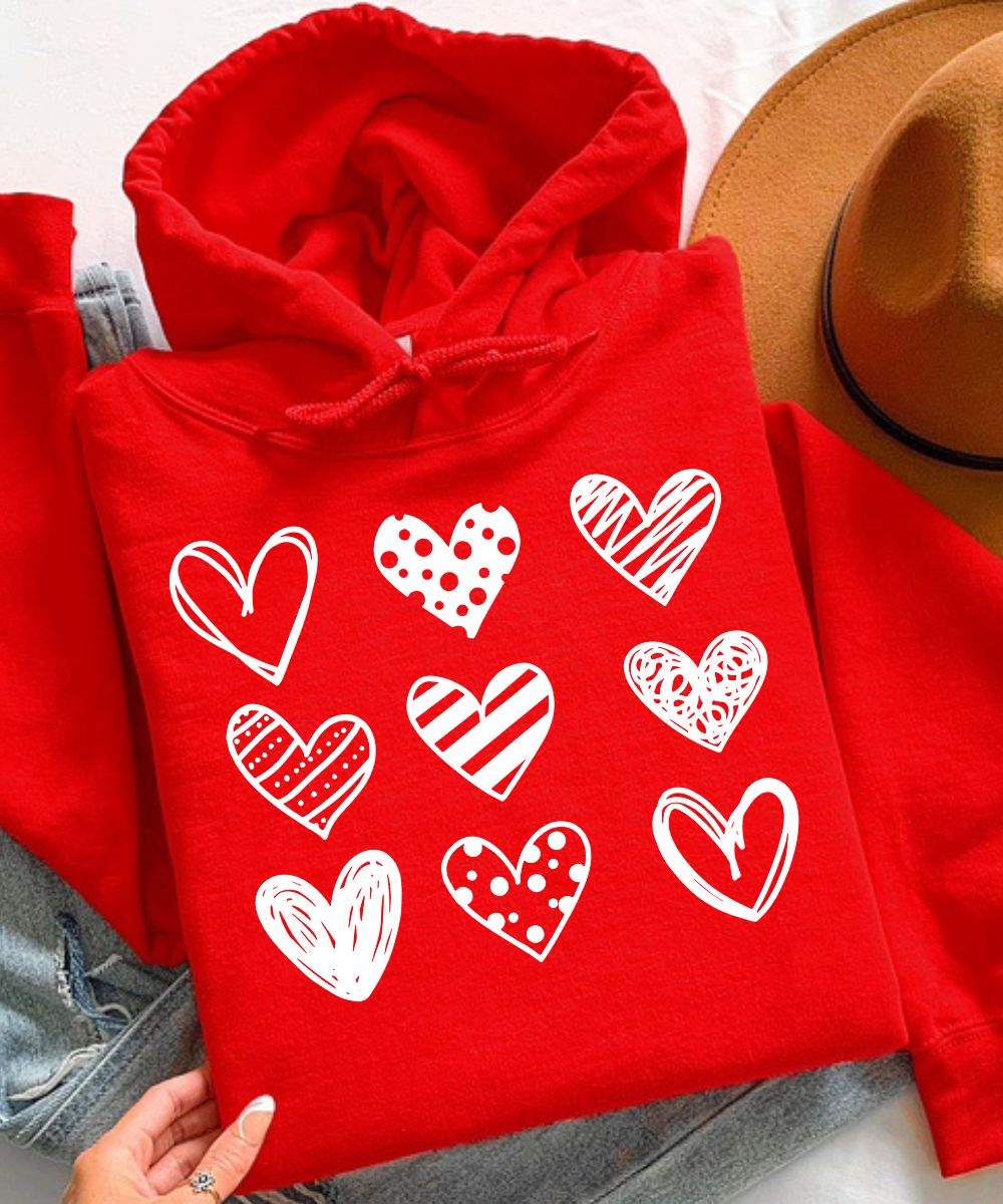 9 Hearts Hoodie