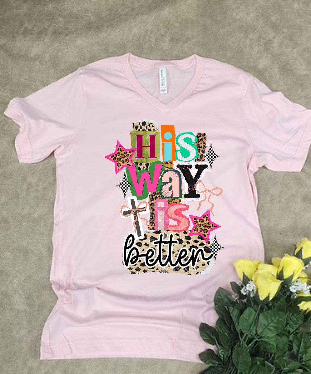 His Way Is Better V-Neck