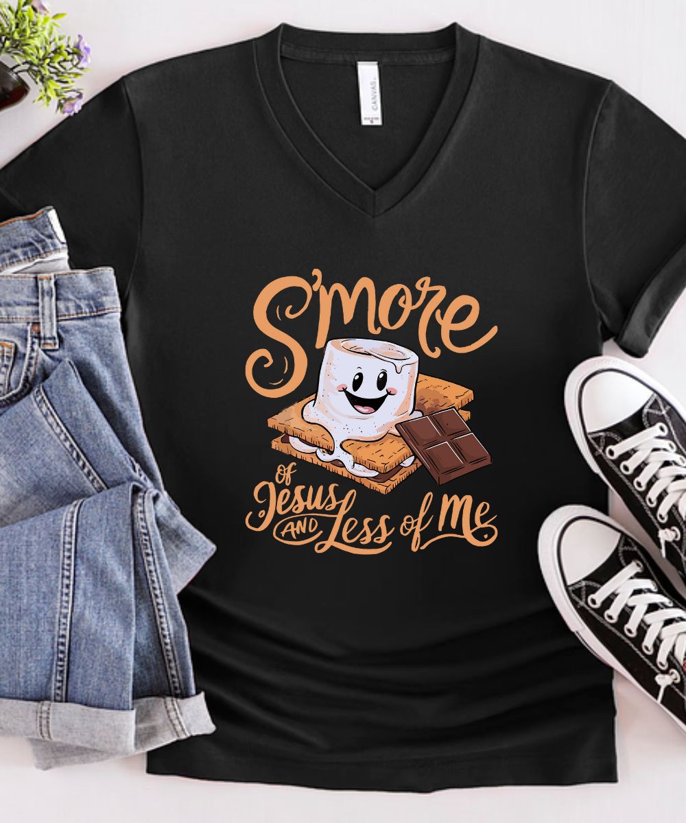 S'more of Jesus V-Neck