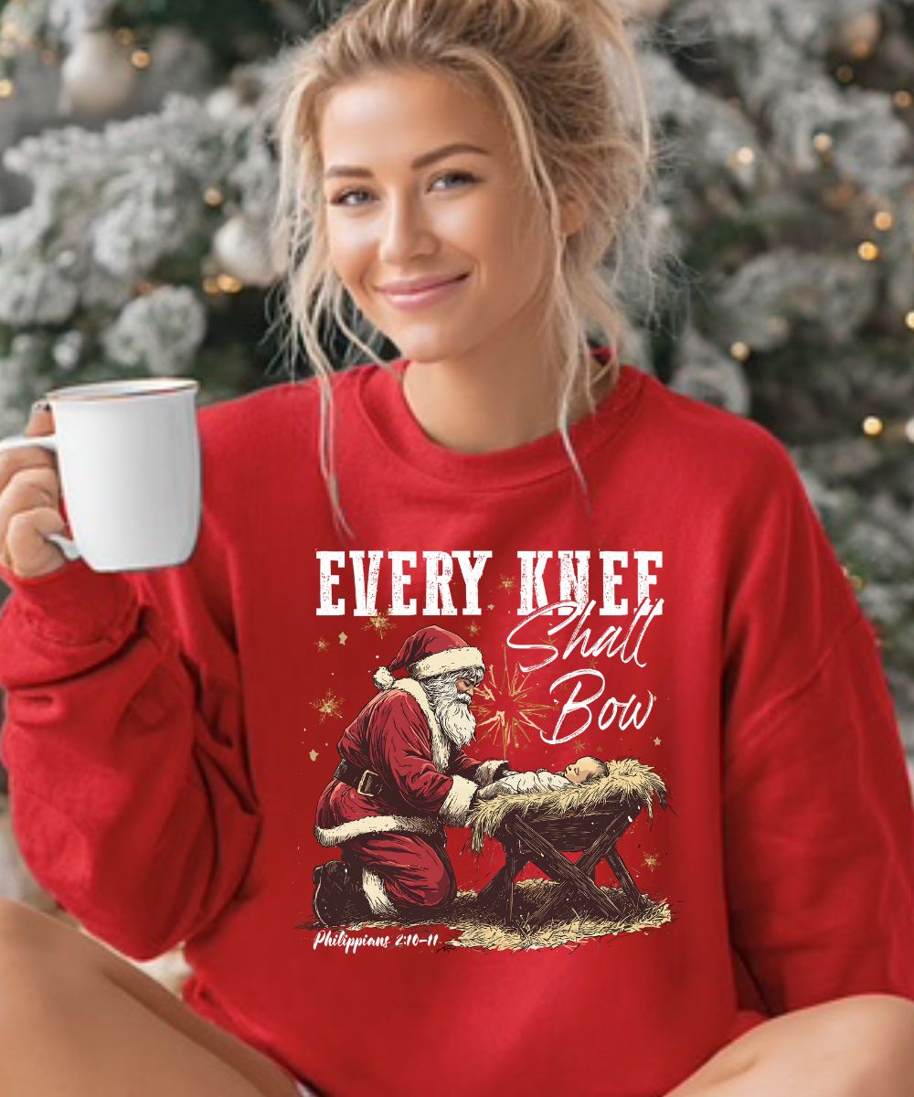 Every Knee Shall Bow Sweatshirt