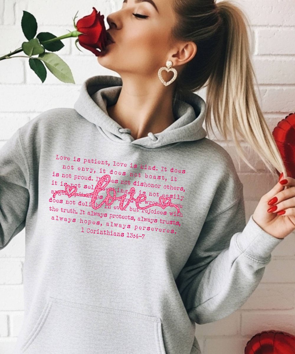 Love Is Patient Hoodie