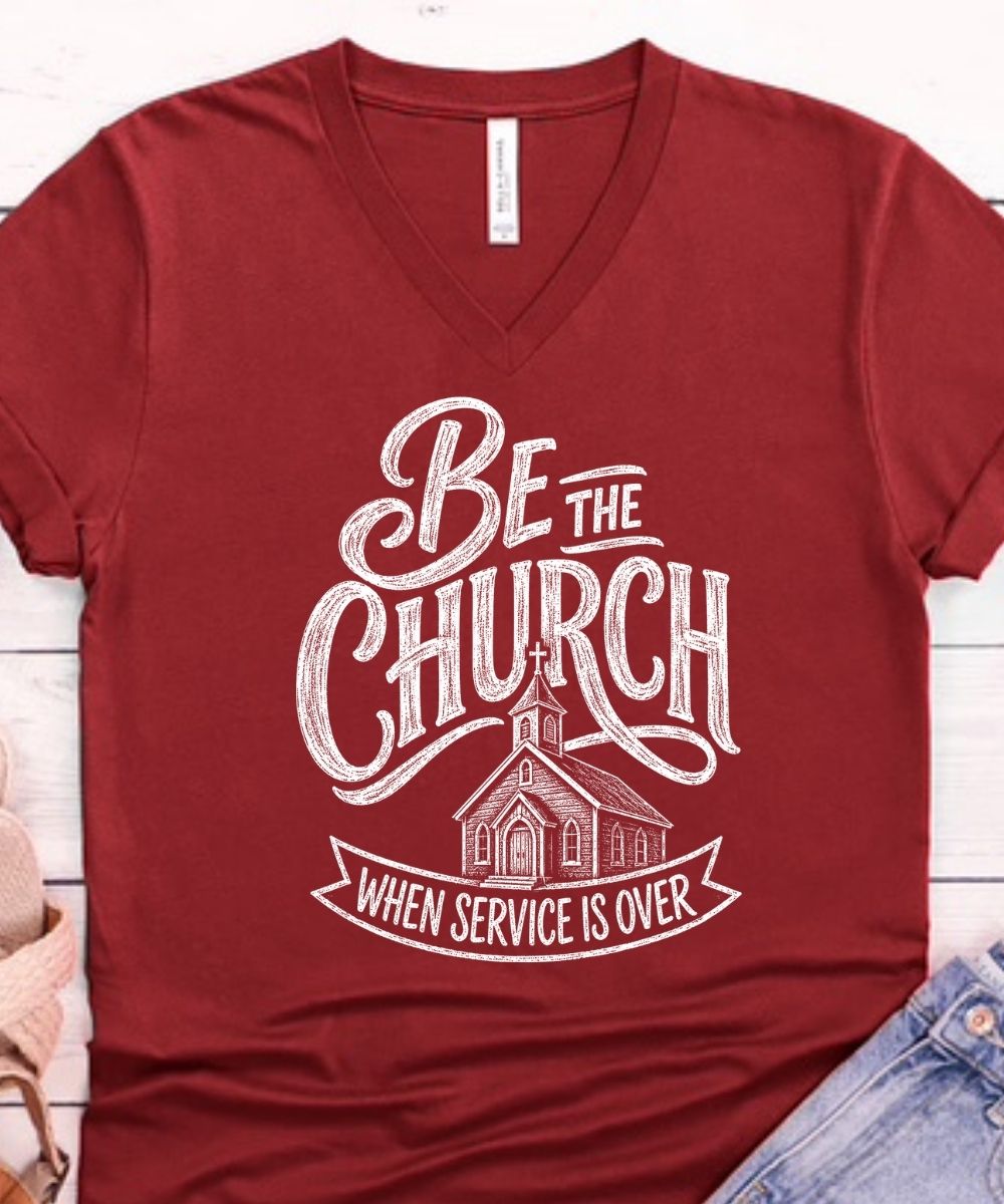 Be The Church V-Neck