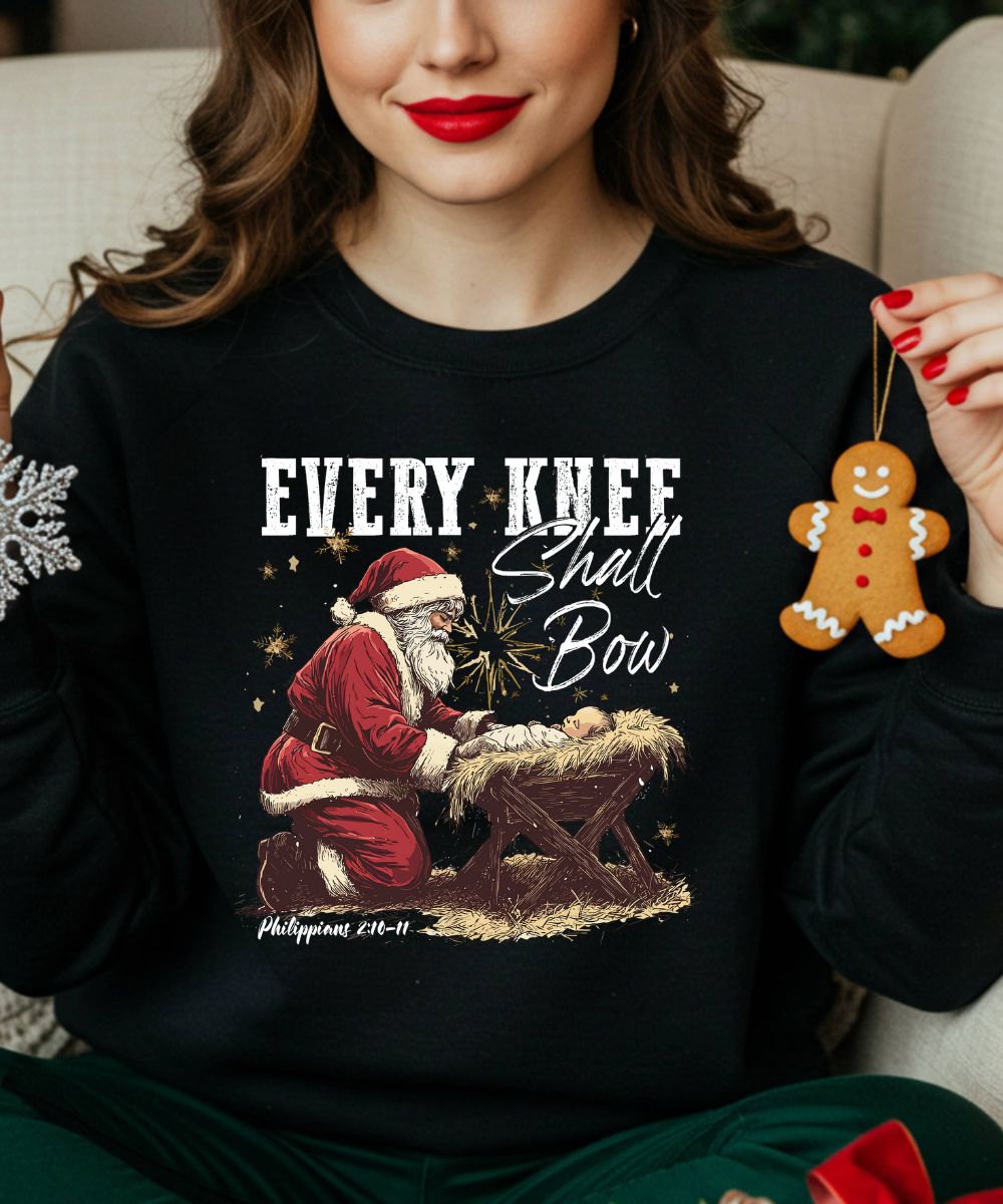 Every Knee Shall Bow Sweatshirt