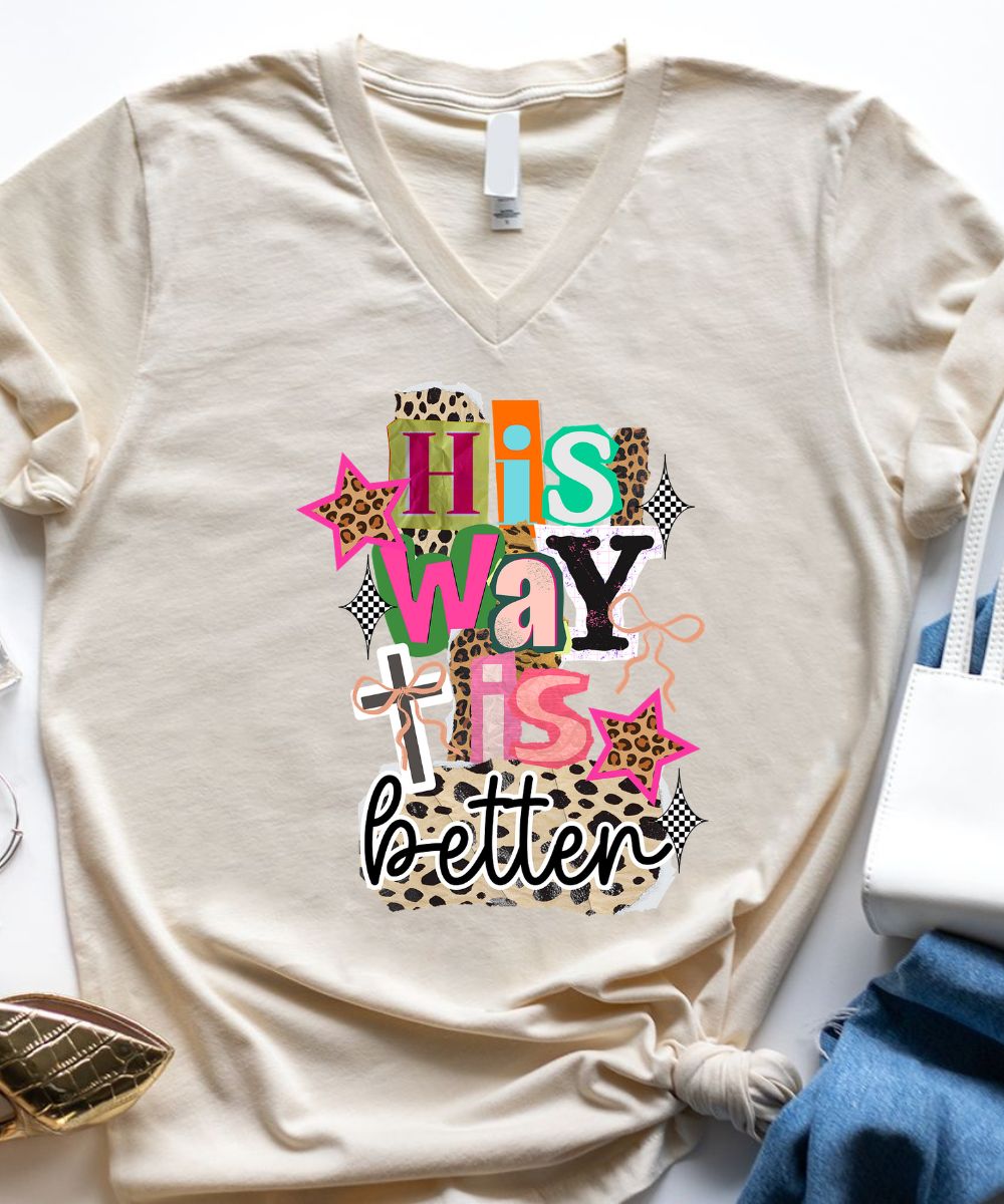 His Way Is Better V-Neck