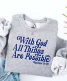With God Sweatshirt