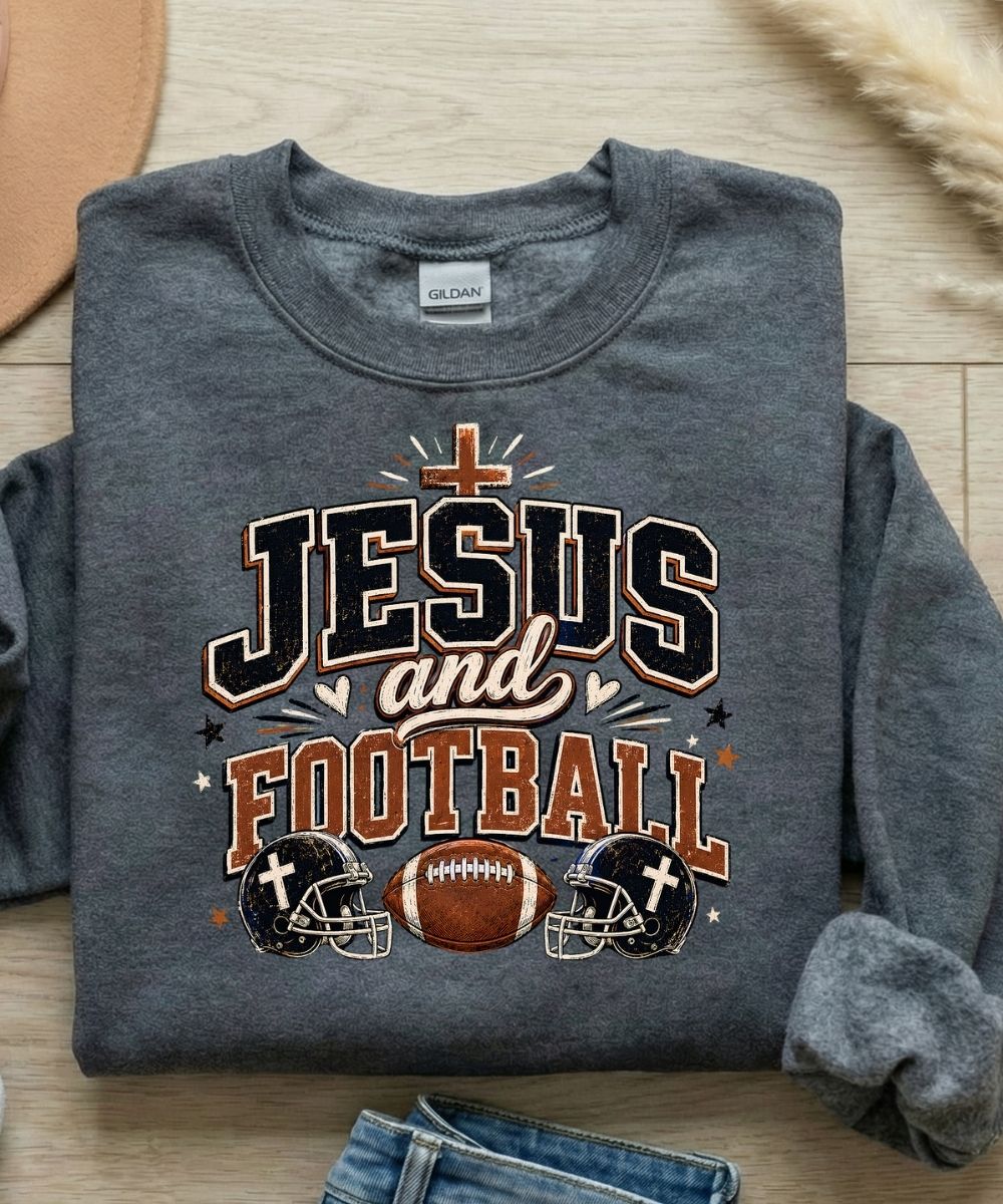 Jesus & Football Sweatshirt