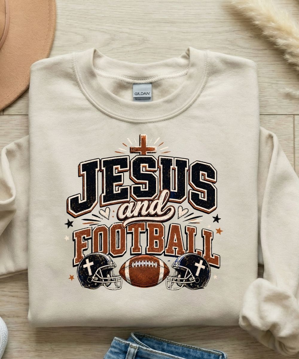 Jesus & Football Sweatshirt