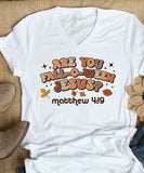 Are You Fall-O-Ween Jesus V-Neck