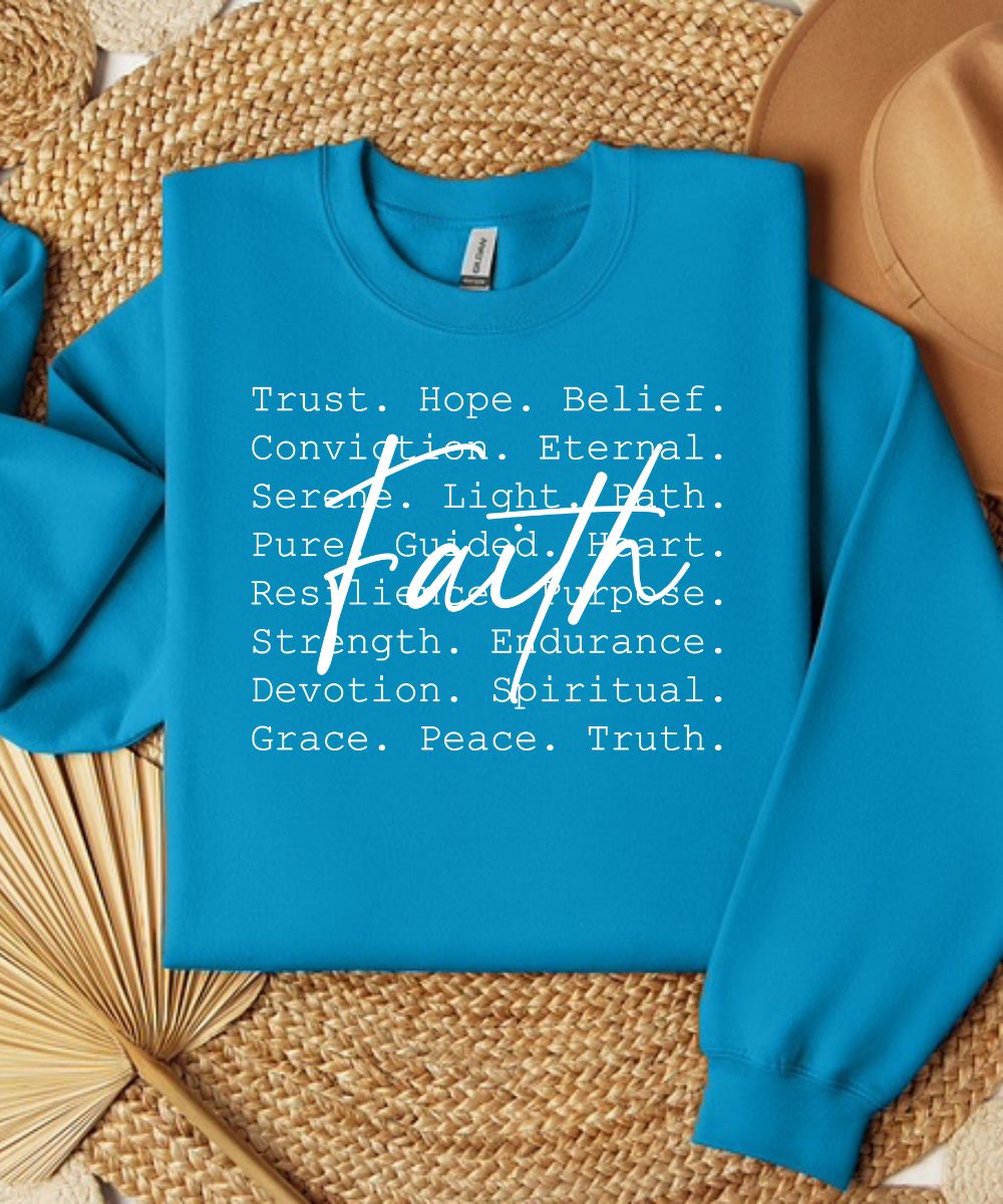 Faith Words Sweatshirt