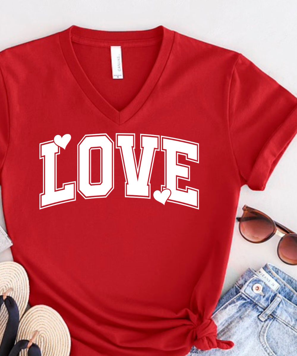 Varsity Love V-Neck