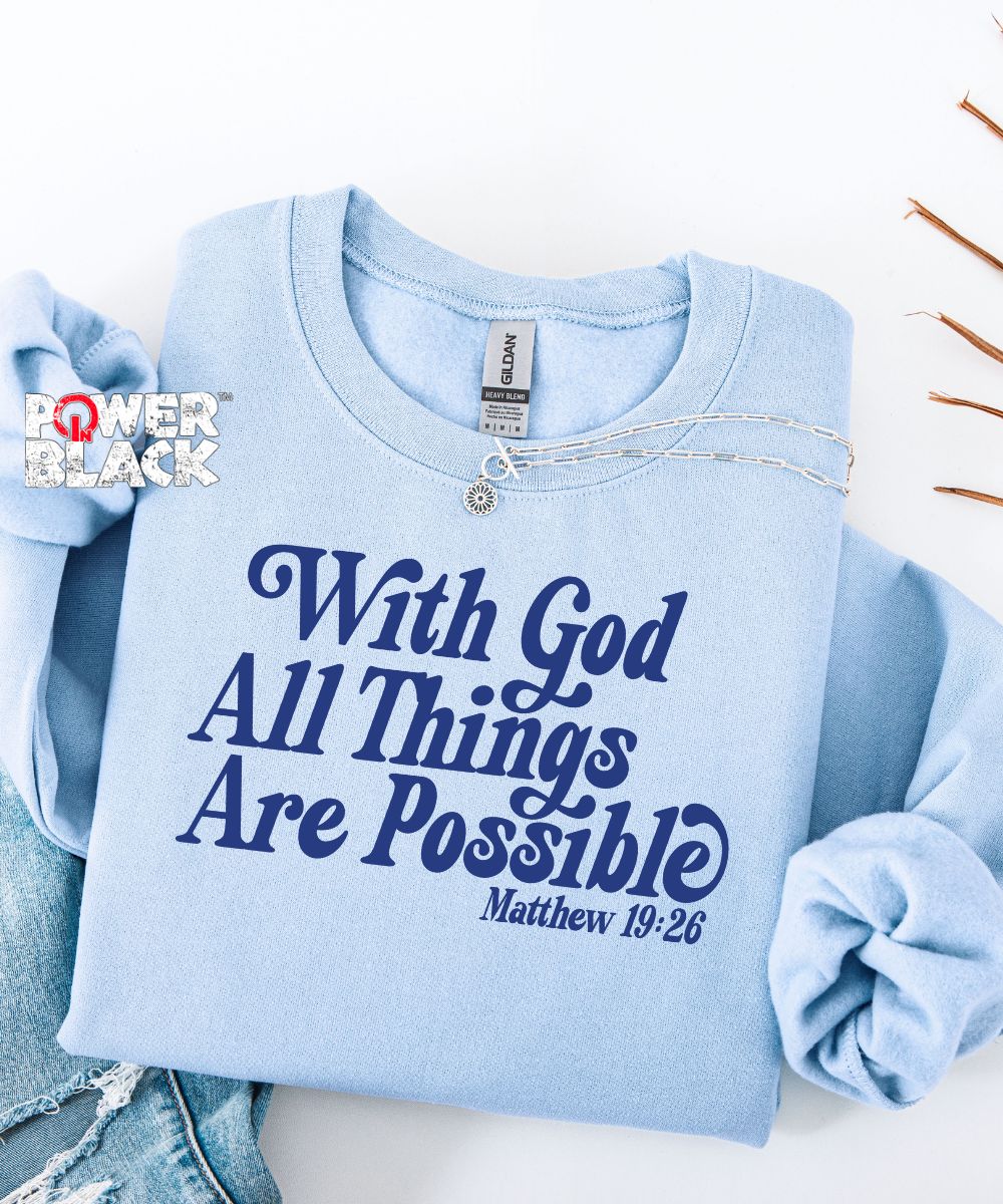 With God Sweatshirt
