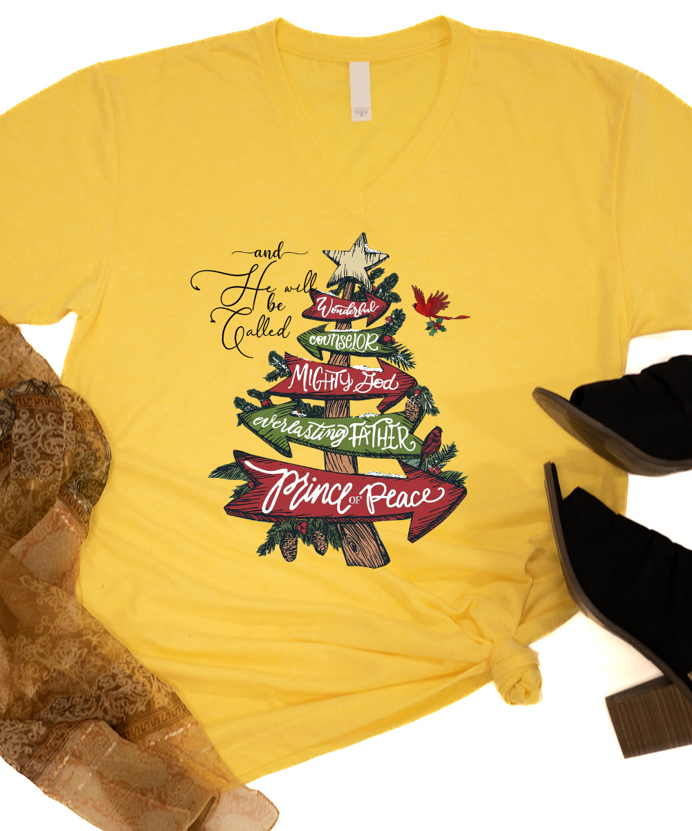 And He Will Be Called V-Neck