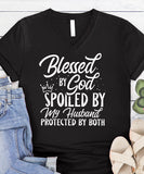 Blessed & Spoiled V-Neck