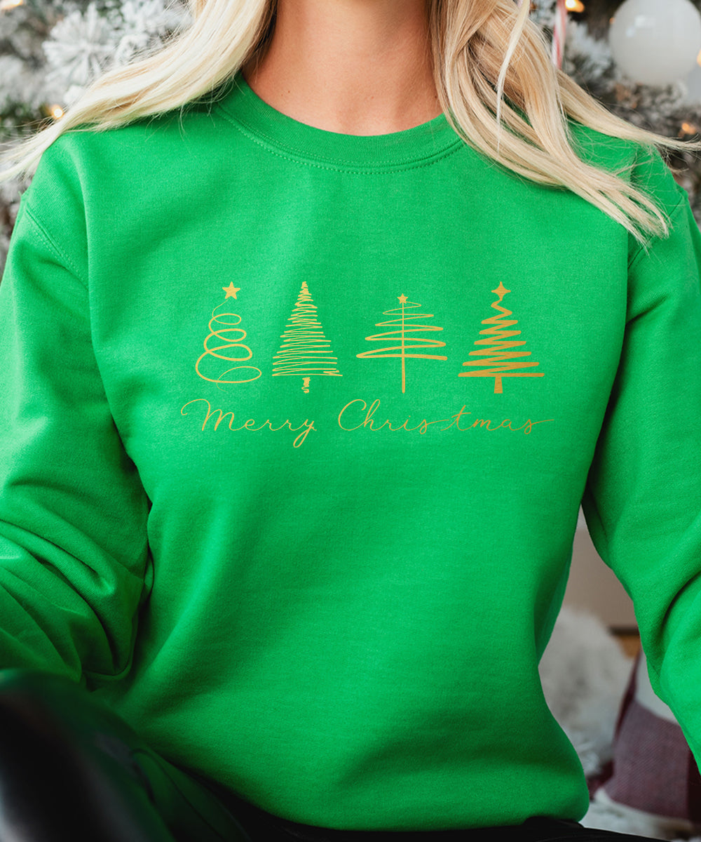 Christmas Trees Sweatshirt