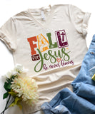 Fall For Jesus V-Neck