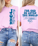 For God So Loved The World (Front & Back)