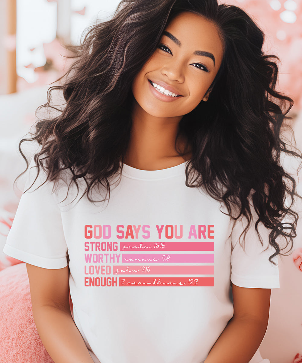 Strong. Loved. Worthy. Enough.