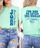 For God So Loved The World (Front & Back)